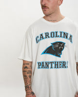 Vintage NFL Carolina Panthers Tee <br>L , The Real Deal , newtown, sydney, australia, thrift store, opshop, preloved, secondhand, sustainable, retro, antique, 70s, 80s, 90s, 2000s, 00s, fashion, clothing, streetwear, trendy, garment, style, boutique, store, shop, archive, sale, cheap, best, top