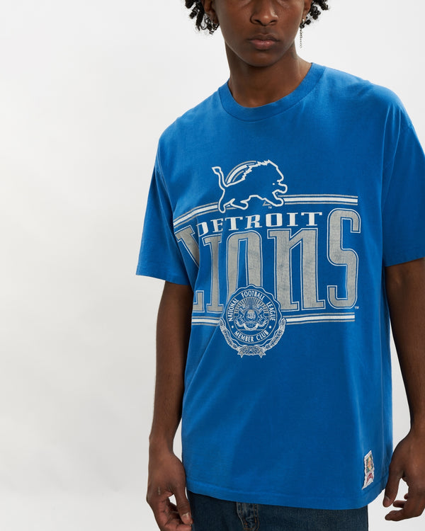 90s NFL Detroit Lions Tee <br>L