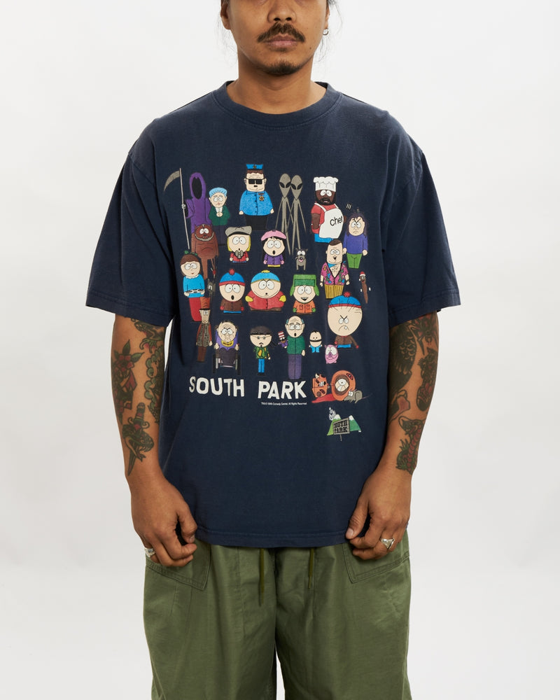 Vintage 1998 South Park Tee <br>L , The Real Deal , newtown, sydney, australia, thrift store, opshop, preloved, secondhand, sustainable, retro, antique, 70s, 80s, 90s, 2000s, 00s, fashion, clothing, streetwear, trendy, garment, style, boutique, store, shop, archive, sale, cheap, best, top