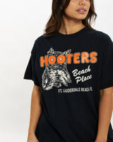 Vintage Hooters Tee <br>XS , The Real Deal , newtown, sydney, australia, thrift store, opshop, preloved, secondhand, sustainable, retro, antique, 70s, 80s, 90s, 2000s, 00s, fashion, clothing, streetwear, trendy, garment, style, boutique, store, shop, archive, sale, cheap, best, top