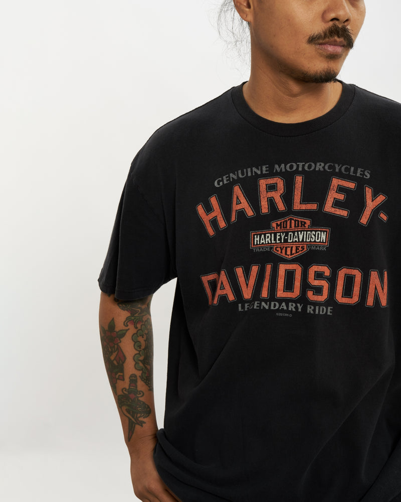 Vintage Harley Davidson Tee <br>L , The Real Deal , newtown, sydney, australia, thrift store, opshop, preloved, secondhand, sustainable, retro, antique, 70s, 80s, 90s, 2000s, 00s, fashion, clothing, streetwear, trendy, garment, style, boutique, store, shop, archive, sale, cheap, best, top