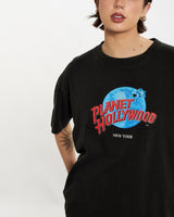 Vintage 90s Planet Hollywood Tee <br>M , The Real Deal , newtown, sydney, australia, thrift store, opshop, preloved, secondhand, sustainable, retro, antique, 70s, 80s, 90s, 2000s, 00s, fashion, clothing, streetwear, trendy, garment, style, boutique, store, shop, archive, sale, cheap, best, top