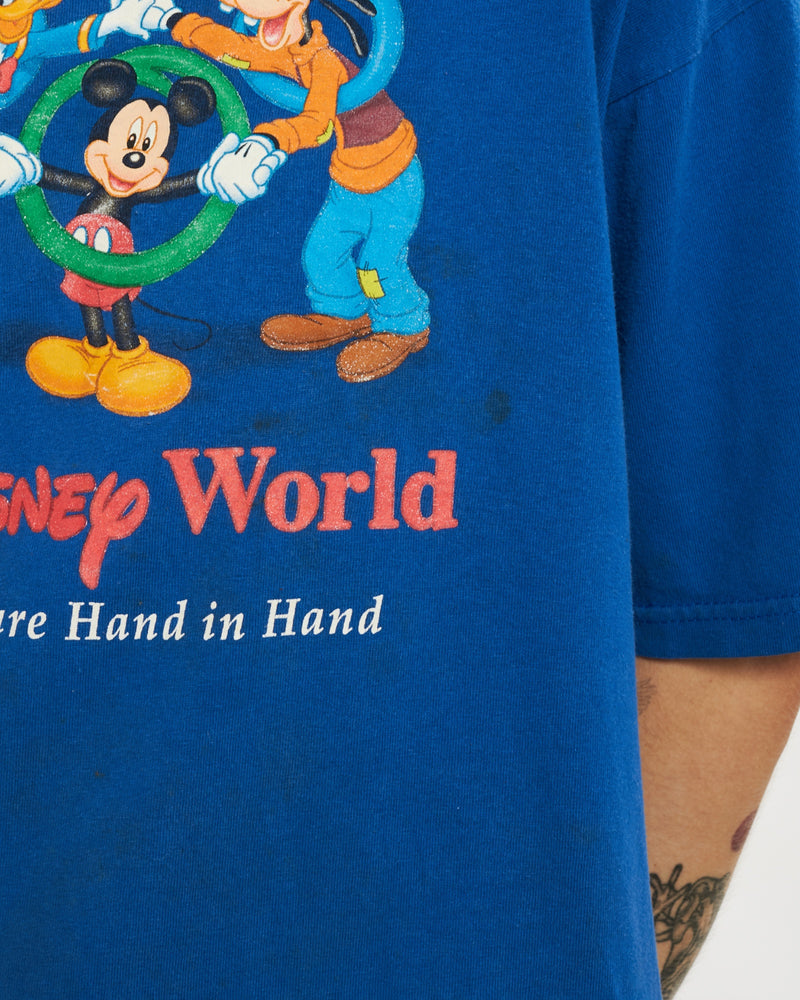 Vintage Walt Disney World Tee <br>L , The Real Deal , newtown, sydney, australia, thrift store, opshop, preloved, secondhand, sustainable, retro, antique, 70s, 80s, 90s, 2000s, 00s, fashion, clothing, streetwear, trendy, garment, style, boutique, store, shop, archive, sale, cheap, best, top