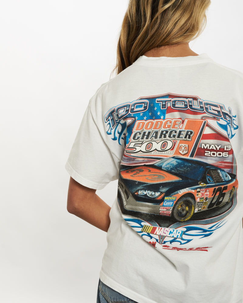 Vintage NASCAR Racing Tee <br>XS , The Real Deal , newtown, sydney, australia, thrift store, opshop, preloved, secondhand, sustainable, retro, antique, 70s, 80s, 90s, 2000s, 00s, fashion, clothing, streetwear, trendy, garment, style, boutique, store, shop, archive, sale, cheap, best, top