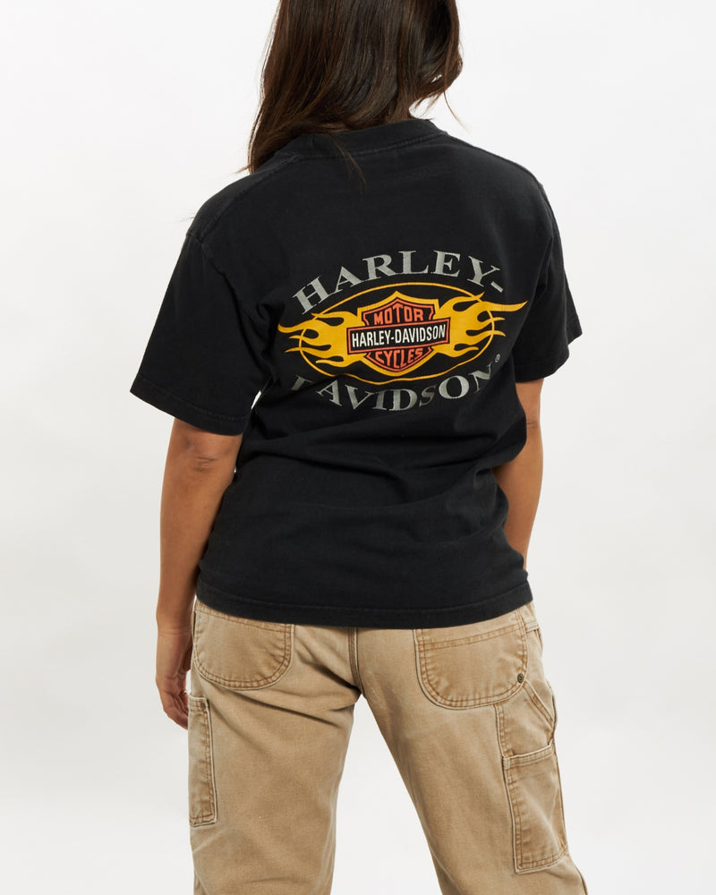 Vintage Harley Davidson Tee <br>XS , The Real Deal , newtown, sydney, australia, thrift store, opshop, preloved, secondhand, sustainable, retro, antique, 70s, 80s, 90s, 2000s, 00s, fashion, clothing, streetwear, trendy, garment, style, boutique, store, shop, archive, sale, cheap, best, top