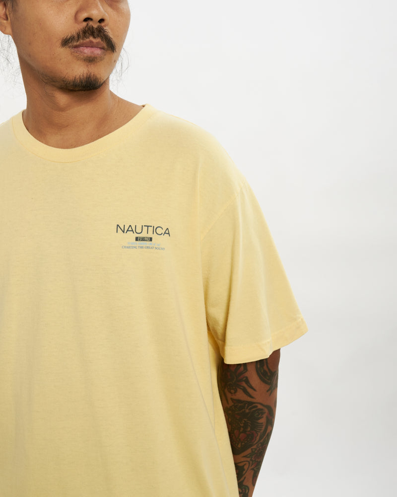 Vintage Nautica Tee <br>L