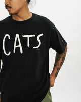 Vintage Cats The Musical Tee <br>L , The Real Deal , newtown, sydney, australia, thrift store, opshop, preloved, secondhand, sustainable, retro, antique, 70s, 80s, 90s, 2000s, 00s, fashion, clothing, streetwear, trendy, garment, style, boutique, store, shop, archive, sale, cheap, best, top