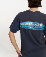 Vintage 90s Quicksiver Tee <br>M , The Real Deal , newtown, sydney, australia, thrift store, opshop, preloved, secondhand, sustainable, retro, antique, 70s, 80s, 90s, 2000s, 00s, fashion, clothing, streetwear, trendy, garment, style, boutique, store, shop, archive, sale, cheap, best, top