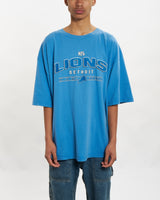 Vintage NFL Detroit Lions Tee <br>L , The Real Deal , newtown, sydney, australia, thrift store, opshop, preloved, secondhand, sustainable, retro, antique, 70s, 80s, 90s, 2000s, 00s, fashion, clothing, streetwear, trendy, garment, style, boutique, store, shop, archive, sale, cheap, best, top