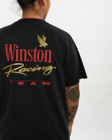 Vintage 1992 Winston Racing Cigarettes Tee <br>L