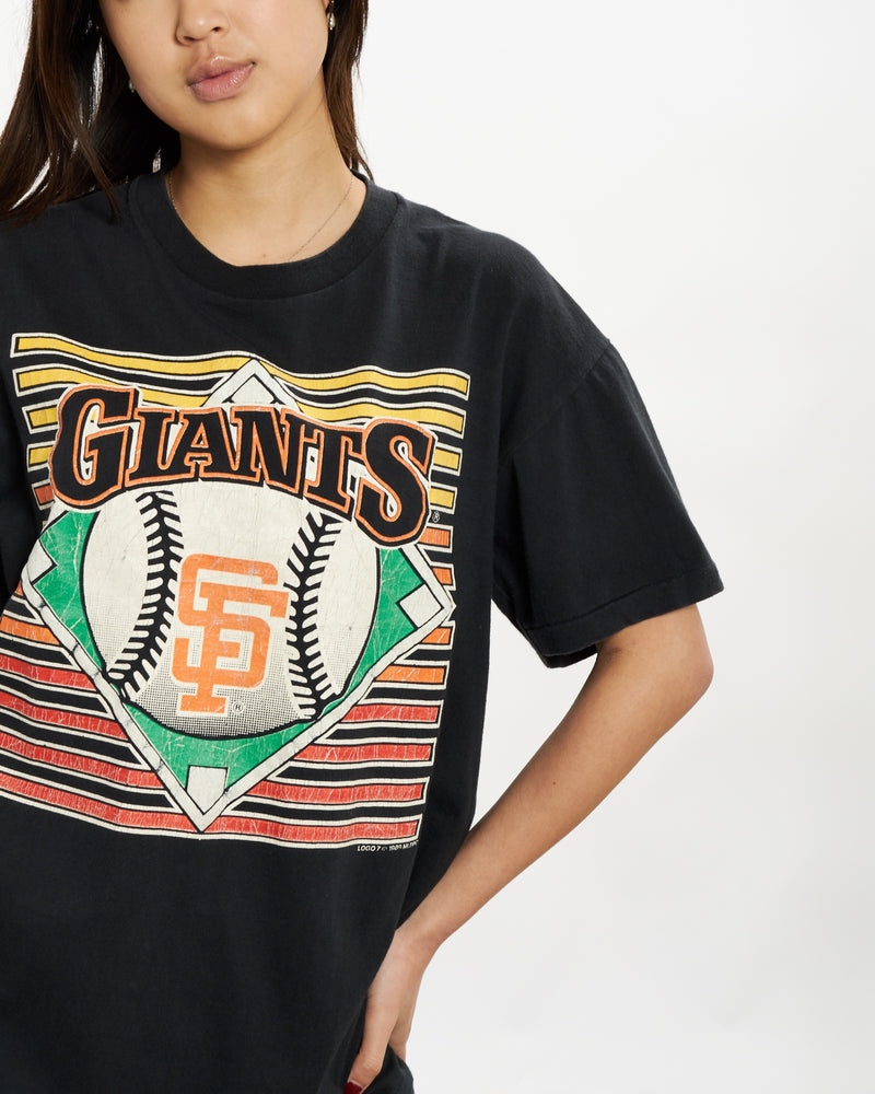 Vintage 1989 MLB San Francisco Giants Tee <br>S , The Real Deal , newtown, sydney, australia, thrift store, opshop, preloved, secondhand, sustainable, retro, antique, 70s, 80s, 90s, 2000s, 00s, fashion, clothing, streetwear, trendy, garment, style, boutique, store, shop, archive, sale, cheap, best, top