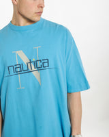 Vintage 90s Nautica Tee <br>XL , The Real Deal , newtown, sydney, australia, thrift store, opshop, preloved, secondhand, sustainable, retro, antique, 70s, 80s, 90s, 2000s, 00s, fashion, clothing, streetwear, trendy, garment, style, boutique, store, shop, archive, sale, cheap, best, top