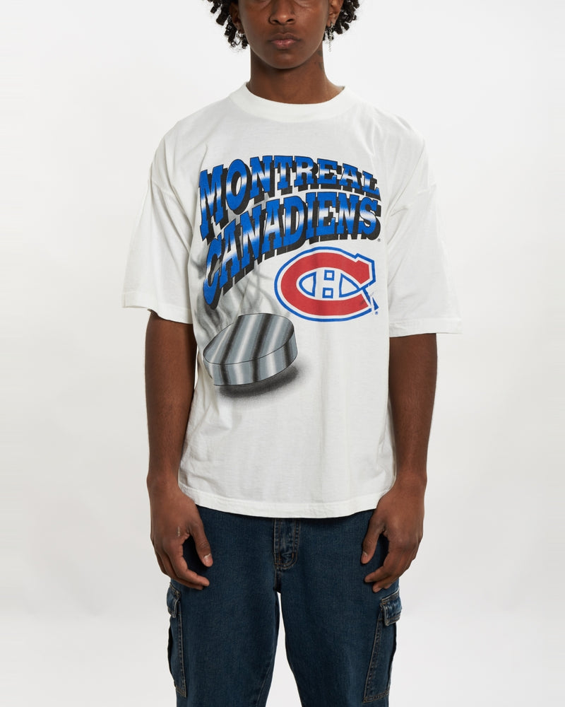 Vintage 90s NHL Montreal Canadiens Tee <br>L