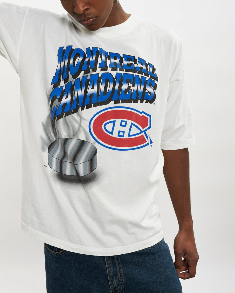 Vintage 90s NHL Montreal Canadiens Tee <br>L