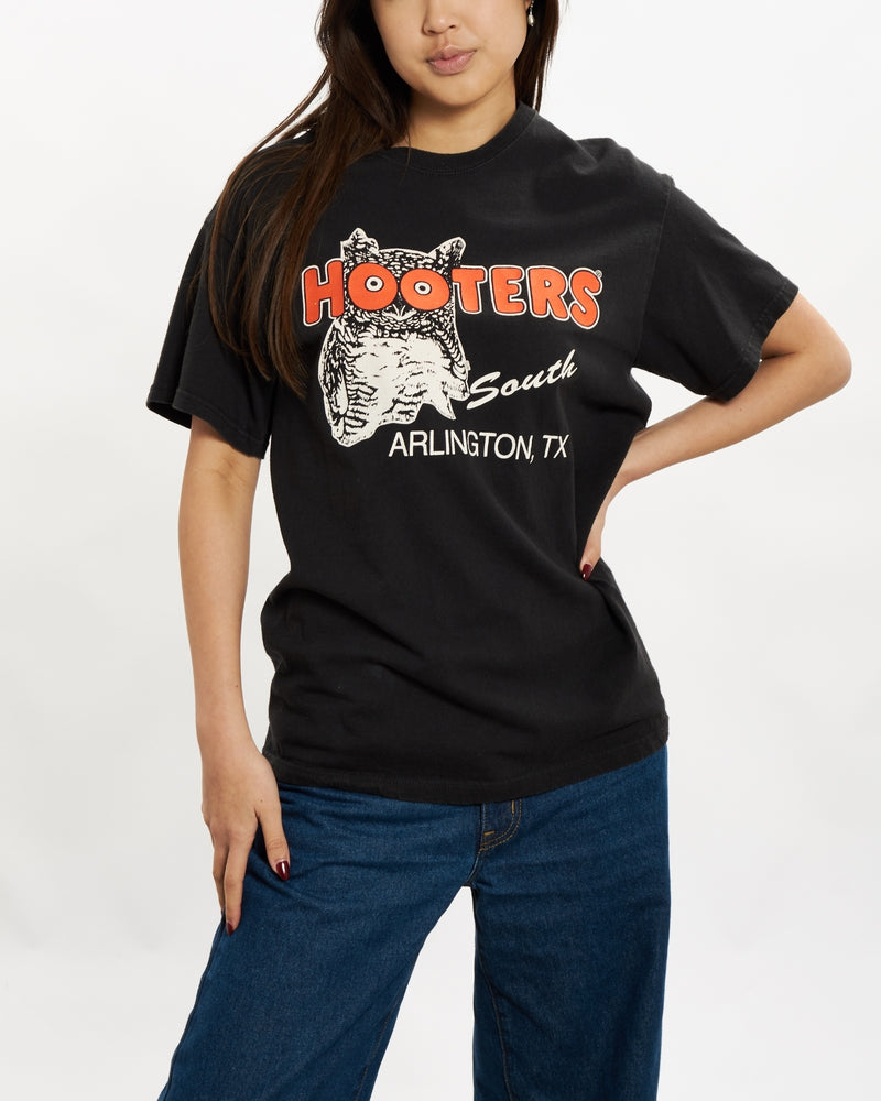 Vintage 90s Hooters Tee <br>S , The Real Deal , newtown, sydney, australia, thrift store, opshop, preloved, secondhand, sustainable, retro, antique, 70s, 80s, 90s, 2000s, 00s, fashion, clothing, streetwear, trendy, garment, style, boutique, store, shop, archive, sale, cheap, best, top