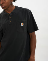 Vintage Carhartt Pocket Henley Tee  <br>L