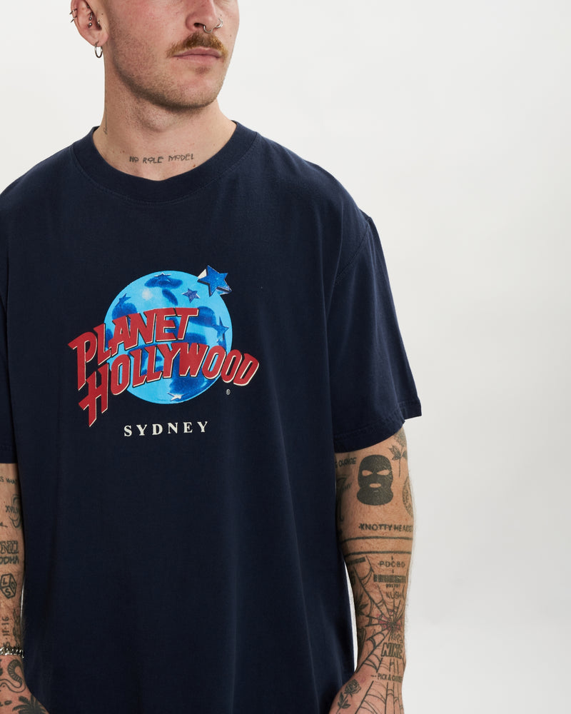 Vintage 90s Planet Hollywood Tee <br>L