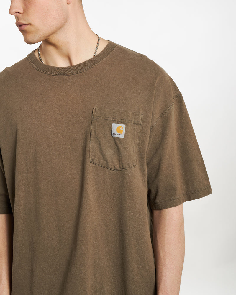 Vintage Carhartt Pocket Tee <br>XL , The Real Deal , newtown, sydney, australia, thrift store, opshop, preloved, secondhand, sustainable, retro, antique, 70s, 80s, 90s, 2000s, 00s, fashion, clothing, streetwear, trendy, garment, style, boutique, store, shop, archive, sale, cheap, best, top