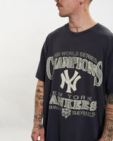 Vintage MLB New York Yankees Tee <br>L , The Real Deal , newtown, sydney, australia, thrift store, opshop, preloved, secondhand, sustainable, retro, antique, 70s, 80s, 90s, 2000s, 00s, fashion, clothing, streetwear, trendy, garment, style, boutique, store, shop, archive, sale, cheap, best, top