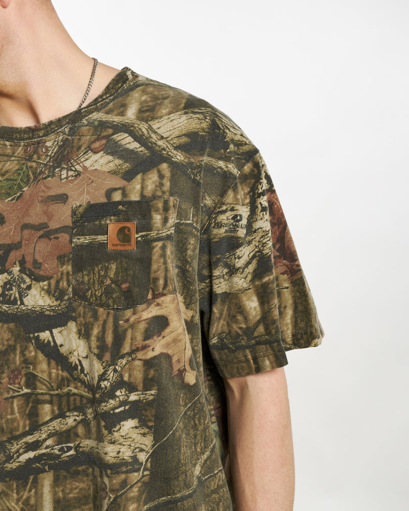 Vintage Carhartt Realtree Camo Pocket Tee  <br>XL