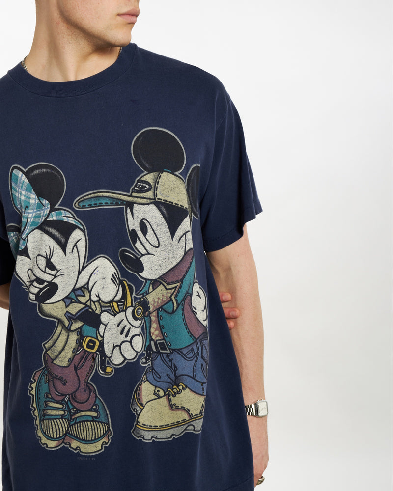 Vintage 90s Disney Mickey Mouse Tee <br>XL , The Real Deal , newtown, sydney, australia, thrift store, opshop, preloved, secondhand, sustainable, retro, antique, 70s, 80s, 90s, 2000s, 00s, fashion, clothing, streetwear, trendy, garment, style, boutique, store, shop, archive, sale, cheap, best, top