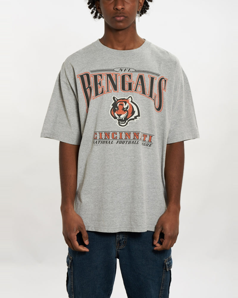 Vintage NFL Cincinnati Bengals Tee <br>L , The Real Deal , newtown, sydney, australia, thrift store, opshop, preloved, secondhand, sustainable, retro, antique, 70s, 80s, 90s, 2000s, 00s, fashion, clothing, streetwear, trendy, garment, style, boutique, store, shop, archive, sale, cheap, best, top