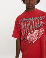 Vintage 90s NHL Detroit Red Wings Tee <br>L , The Real Deal , newtown, sydney, australia, thrift store, opshop, preloved, secondhand, sustainable, retro, antique, 70s, 80s, 90s, 2000s, 00s, fashion, clothing, streetwear, trendy, garment, style, boutique, store, shop, archive, sale, cheap, best, top