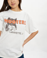 Vintage Hooters Tee <br>S , The Real Deal , newtown, sydney, australia, thrift store, opshop, preloved, secondhand, sustainable, retro, antique, 70s, 80s, 90s, 2000s, 00s, fashion, clothing, streetwear, trendy, garment, style, boutique, store, shop, archive, sale, cheap, best, top