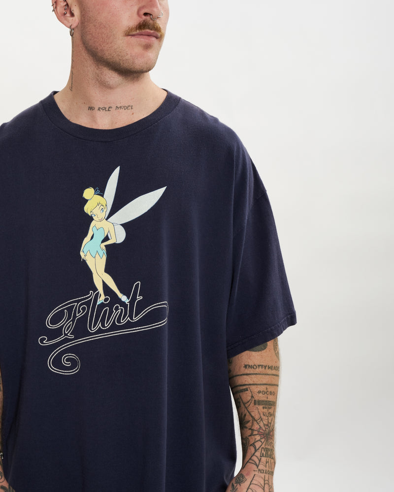 Vintage Disney Tinkerbell Tee <br>L , The Real Deal , newtown, sydney, australia, thrift store, opshop, preloved, secondhand, sustainable, retro, antique, 70s, 80s, 90s, 2000s, 00s, fashion, clothing, streetwear, trendy, garment, style, boutique, store, shop, archive, sale, cheap, best, top