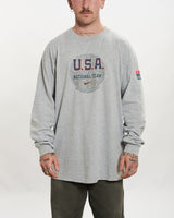 Vintage Nike USA Basketball Team Long Sleeve Tee  <br>L