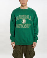 Vintage 90s Marshall University Sweatshirt <br>XL , The Real Deal , newtown, sydney, australia, thrift store, opshop, preloved, secondhand, sustainable, retro, antique, 70s, 80s, 90s, 2000s, 00s, fashion, clothing, streetwear, trendy, garment, style, boutique, store, shop, archive, sale, cheap, best, top