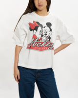 Vintage 90s Disney Mickey Mouse Tee <br>S , The Real Deal , newtown, sydney, australia, thrift store, opshop, preloved, secondhand, sustainable, retro, antique, 70s, 80s, 90s, 2000s, 00s, fashion, clothing, streetwear, trendy, garment, style, boutique, store, shop, archive, sale, cheap, best, top