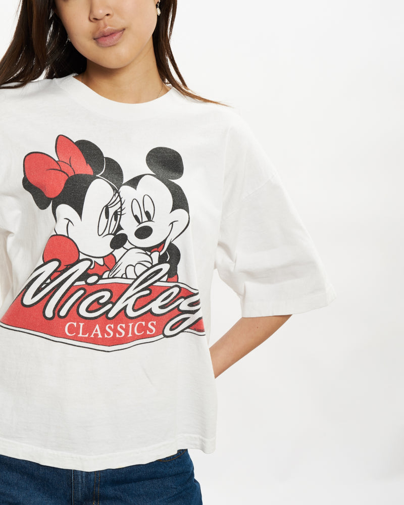 Vintage 90s Disney Mickey Mouse Tee <br>S