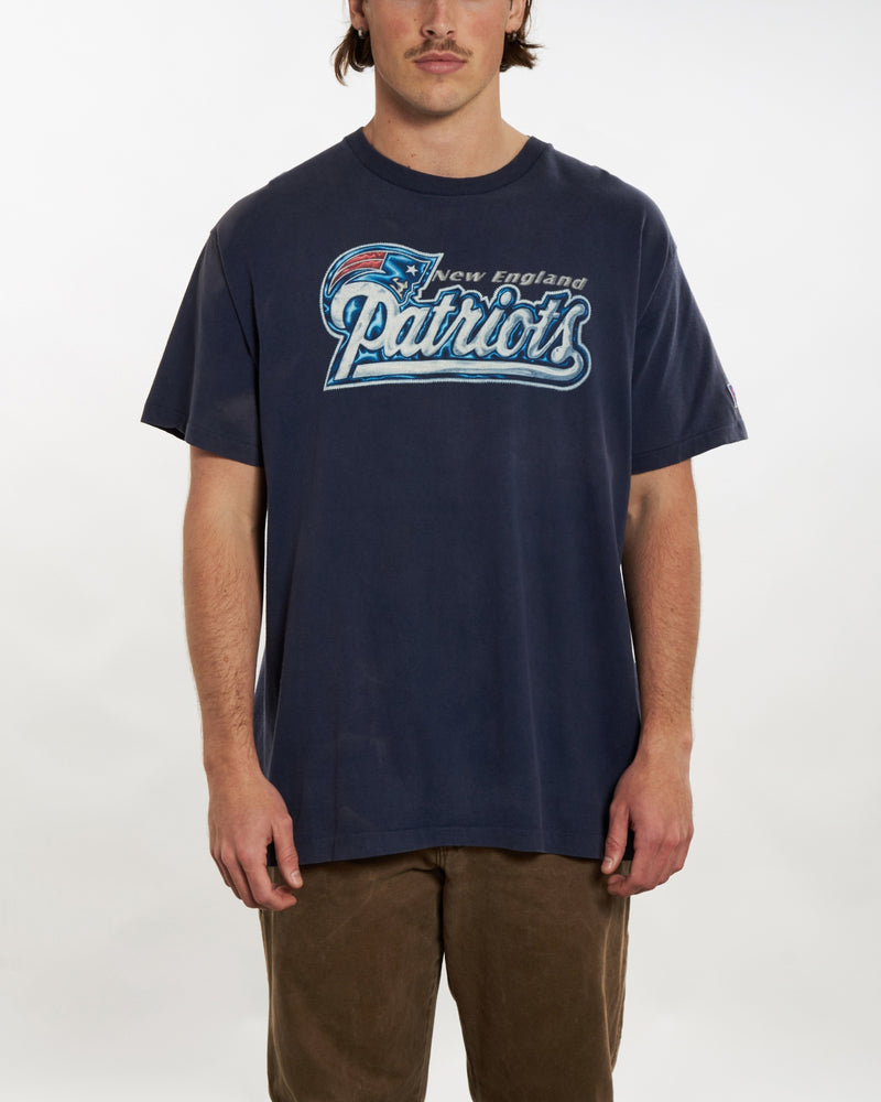 Vintage 90s NFL New England Patriots Tee <br>XL