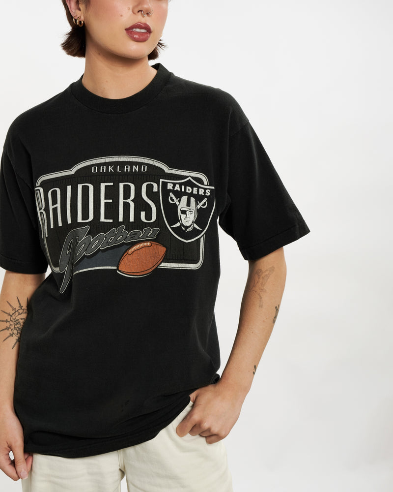 90s NFL Oakland Raiders Tee <br>S