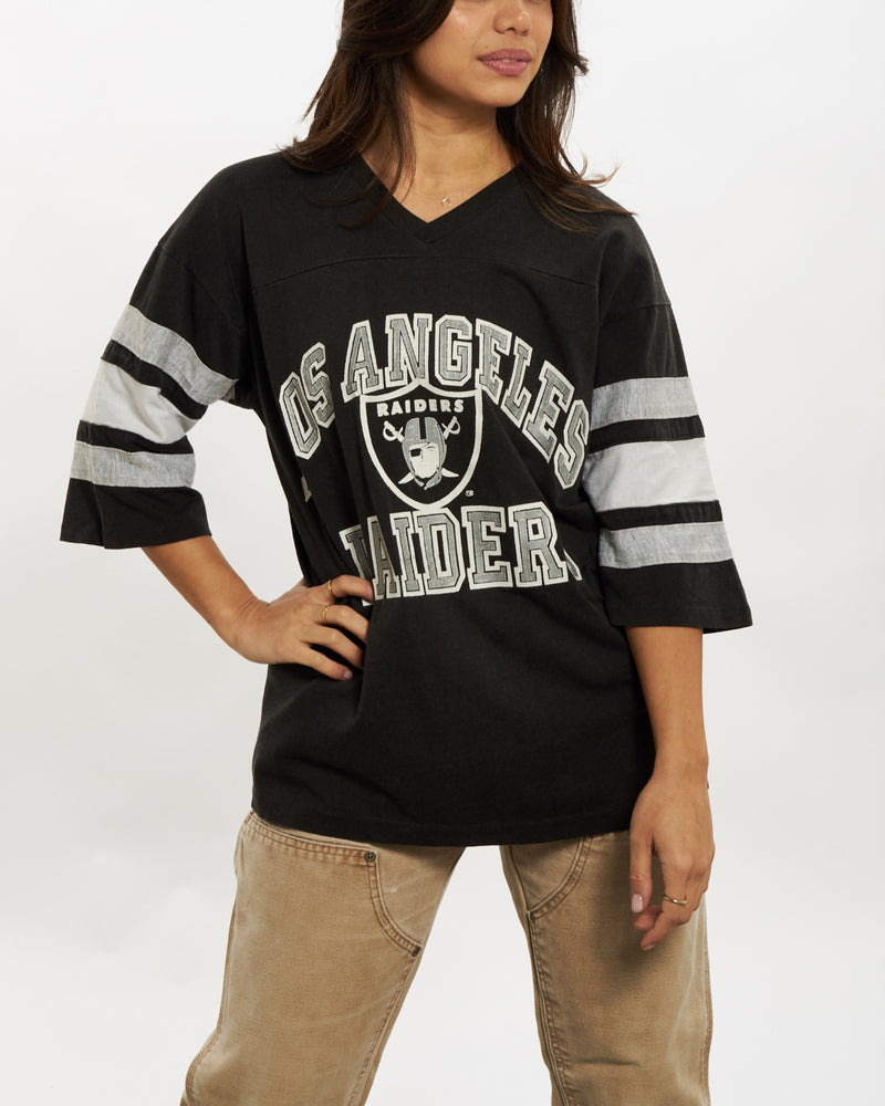 Vintage 90s NFL Los Angeles Raiders Jersey <br>XS , The Real Deal , newtown, sydney, australia, thrift store, opshop, preloved, secondhand, sustainable, retro, antique, 70s, 80s, 90s, 2000s, 00s, fashion, clothing, streetwear, trendy, garment, style, boutique, store, shop, archive, sale, cheap, best, top