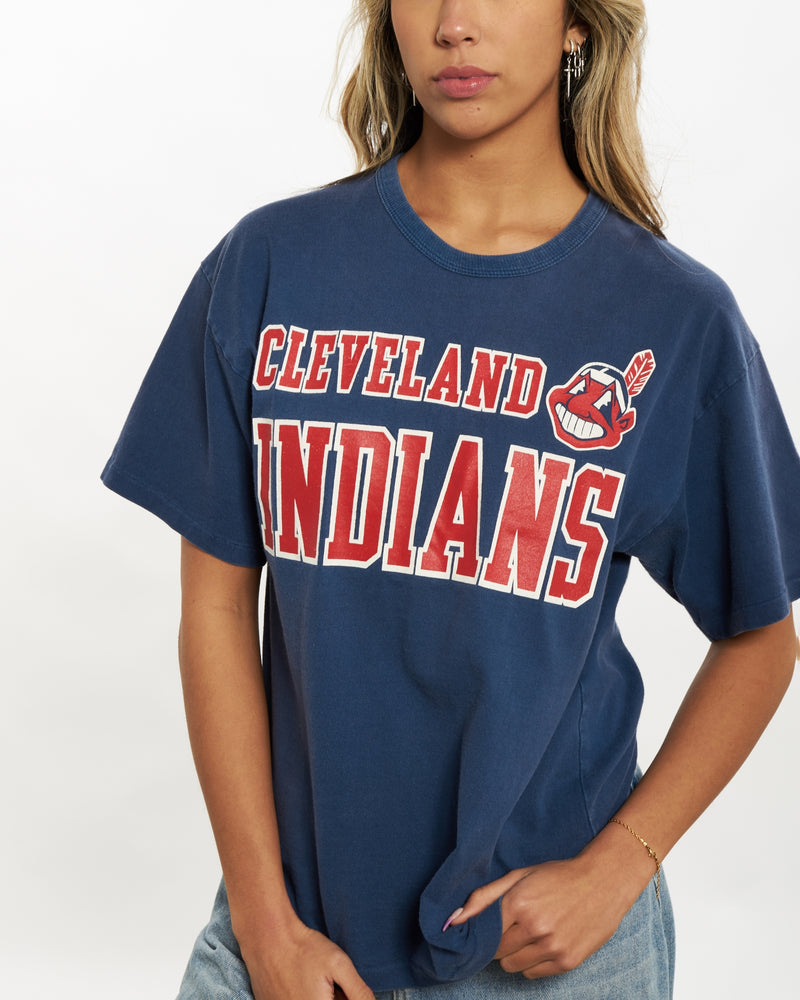 Vintage 90s MLB Cleveland Indians Tee <br>XS