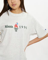 Vintage 1996 Atlanta Olympics Tee <br>S , The Real Deal , newtown, sydney, australia, thrift store, opshop, preloved, secondhand, sustainable, retro, antique, 70s, 80s, 90s, 2000s, 00s, fashion, clothing, streetwear, trendy, garment, style, boutique, store, shop, archive, sale, cheap, best, top