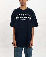 Vintage NFL Seattle Seahawks Tee <br>L , The Real Deal , newtown, sydney, australia, thrift store, opshop, preloved, secondhand, sustainable, retro, antique, 70s, 80s, 90s, 2000s, 00s, fashion, clothing, streetwear, trendy, garment, style, boutique, store, shop, archive, sale, cheap, best, top