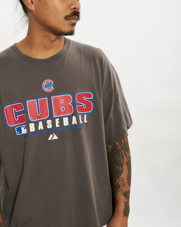 Vintage MLB Chicago Cubs Tee <br>L , The Real Deal , newtown, sydney, australia, thrift store, opshop, preloved, secondhand, sustainable, retro, antique, 70s, 80s, 90s, 2000s, 00s, fashion, clothing, streetwear, trendy, garment, style, boutique, store, shop, archive, sale, cheap, best, top