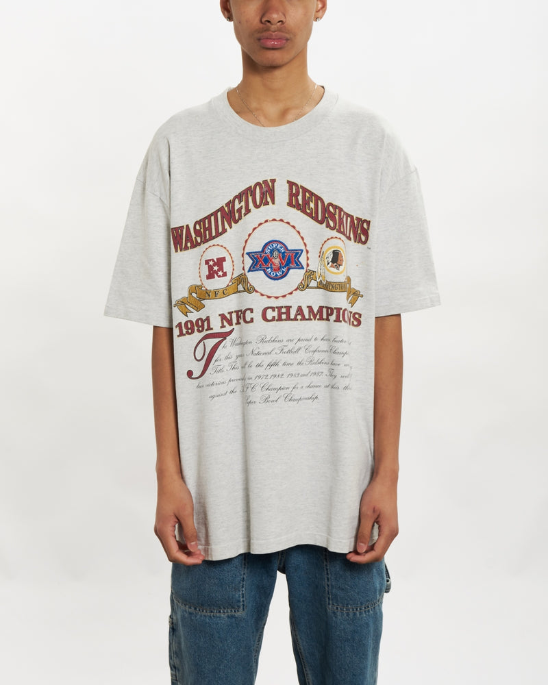 Vintage 1992 NFL Washington Redskins Tee <br>L