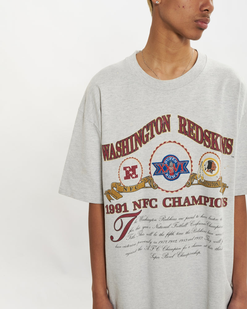 1992 NFL Washington Redskins Tee <br>L