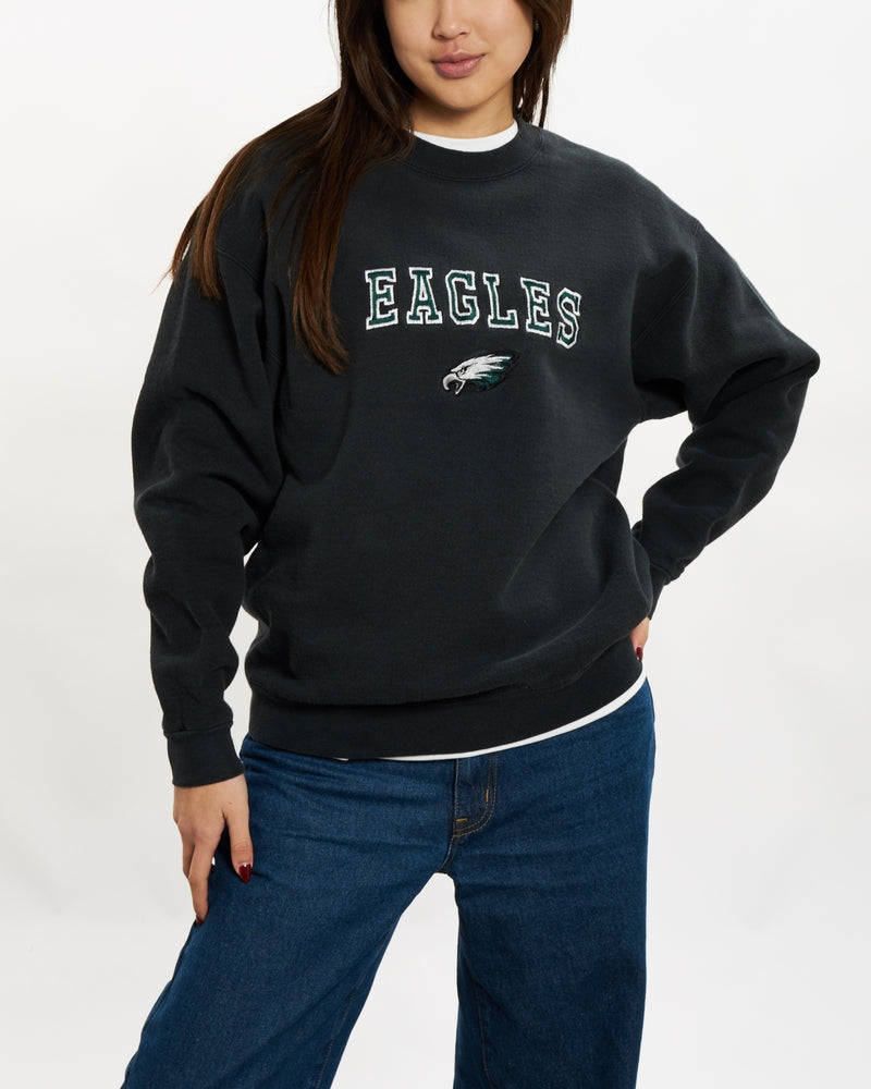 Vintage NFL Philadelphia Eagles Sweatshirt <br>S , The Real Deal , newtown, sydney, australia, thrift store, opshop, preloved, secondhand, sustainable, retro, antique, 70s, 80s, 90s, 2000s, 00s, fashion, clothing, streetwear, trendy, garment, style, boutique, store, shop, archive, sale, cheap, best, top