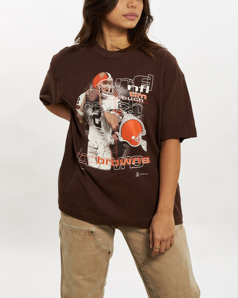 Vintage 1999 NFL Cleveland Browns Tee <br>XS , The Real Deal , newtown, sydney, australia, thrift store, opshop, preloved, secondhand, sustainable, retro, antique, 70s, 80s, 90s, 2000s, 00s, fashion, clothing, streetwear, trendy, garment, style, boutique, store, shop, archive, sale, cheap, best, top