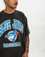 Vintage 90s MLB Toronto Blue Jays Tee <br>L , The Real Deal , newtown, sydney, australia, thrift store, opshop, preloved, secondhand, sustainable, retro, antique, 70s, 80s, 90s, 2000s, 00s, fashion, clothing, streetwear, trendy, garment, style, boutique, store, shop, archive, sale, cheap, best, top