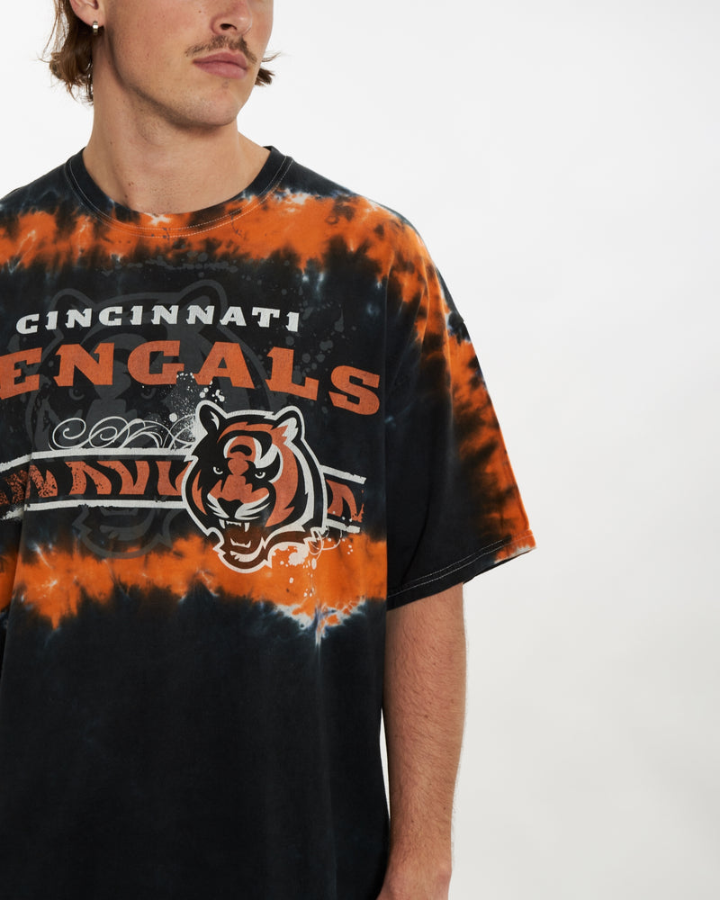 Vintage NFL Cincinnati Bengals Tee <br>XL , The Real Deal , newtown, sydney, australia, thrift store, opshop, preloved, secondhand, sustainable, retro, antique, 70s, 80s, 90s, 2000s, 00s, fashion, clothing, streetwear, trendy, garment, style, boutique, store, shop, archive, sale, cheap, best, top