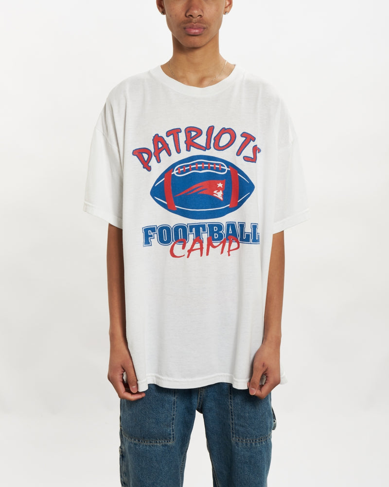 Vintage 90s NFL New England Patriots Tee <br>L