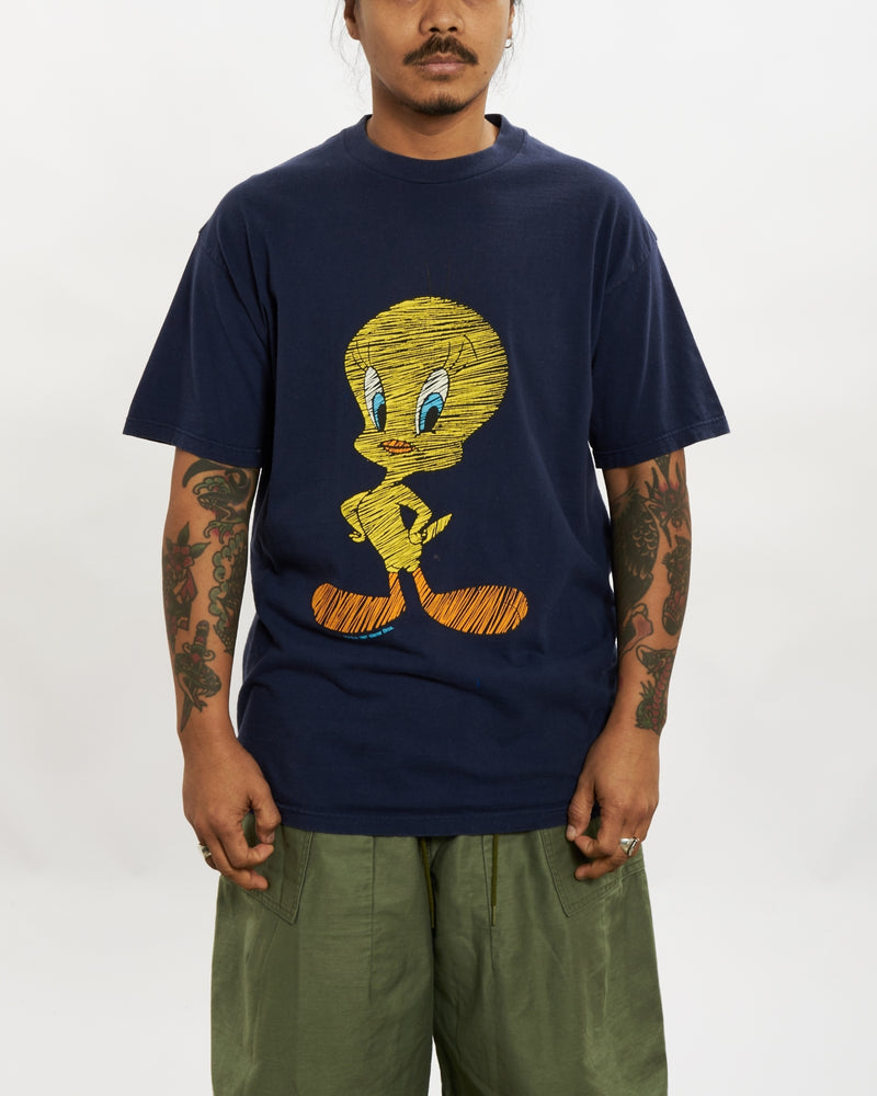 90s Looney Tunes Tweety Bird Tee  <br>L