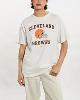 Vintage NFL Cleveland Browns Tee <br>M , The Real Deal , newtown, sydney, australia, thrift store, opshop, preloved, secondhand, sustainable, retro, antique, 70s, 80s, 90s, 2000s, 00s, fashion, clothing, streetwear, trendy, garment, style, boutique, store, shop, archive, sale, cheap, best, top