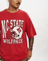 Vintage 90s N.C State Wolfpack Tee <br>L , The Real Deal , newtown, sydney, australia, thrift store, opshop, preloved, secondhand, sustainable, retro, antique, 70s, 80s, 90s, 2000s, 00s, fashion, clothing, streetwear, trendy, garment, style, boutique, store, shop, archive, sale, cheap, best, top